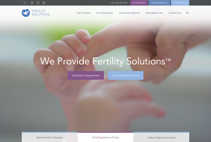 Fertility Solutions of New England logo
