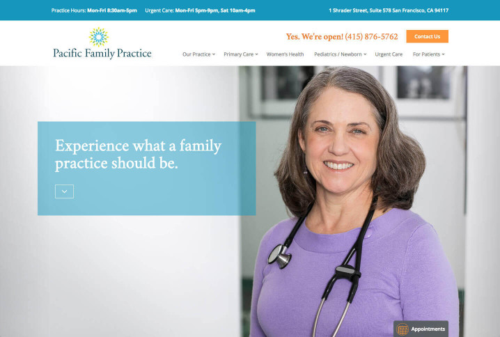 Pacific Family Practice logo